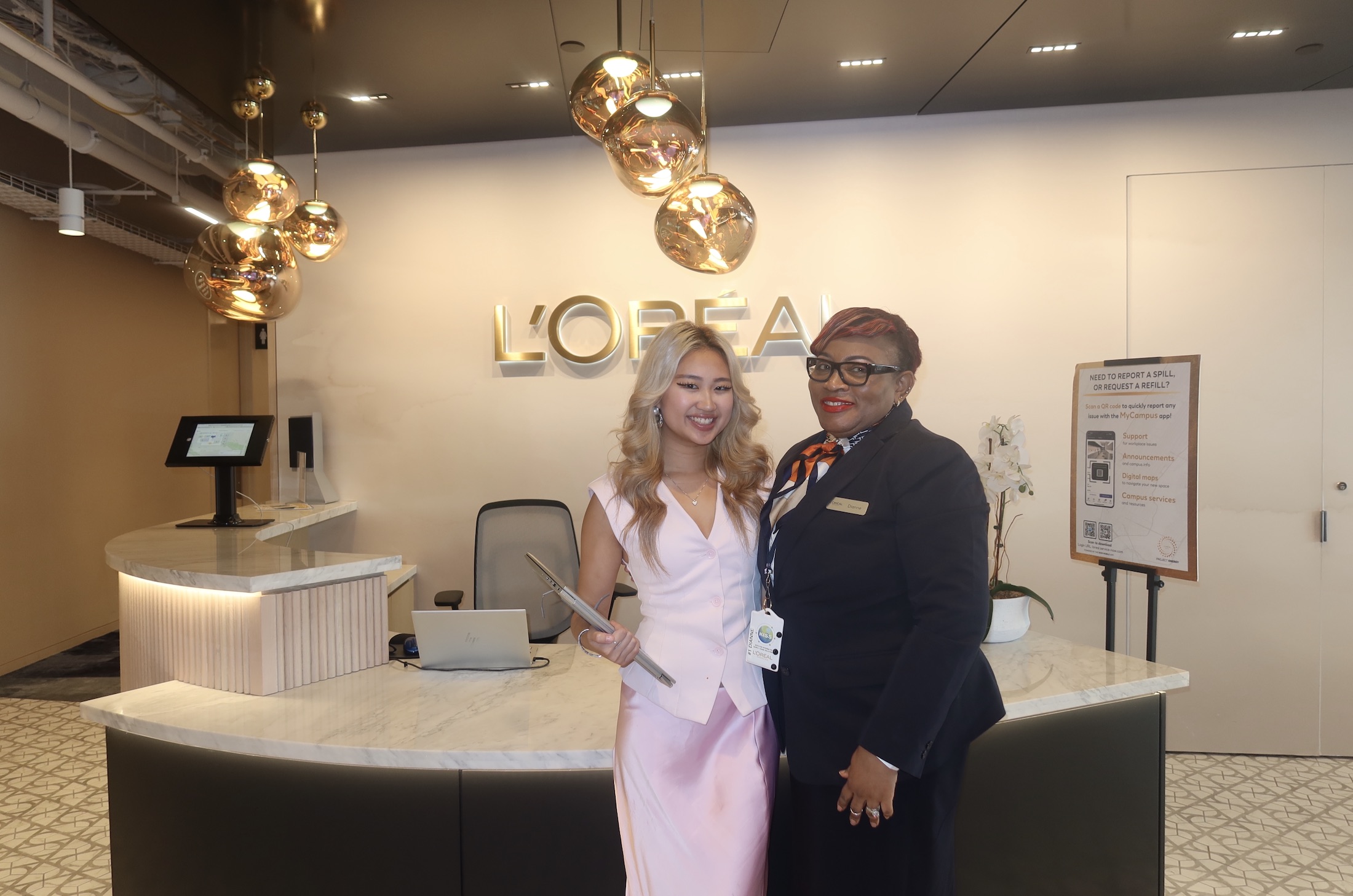 L'Oreal internship media